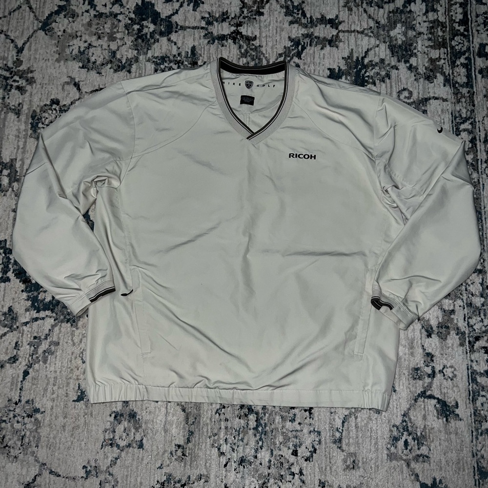 Tan Nike Golf Windbreaker